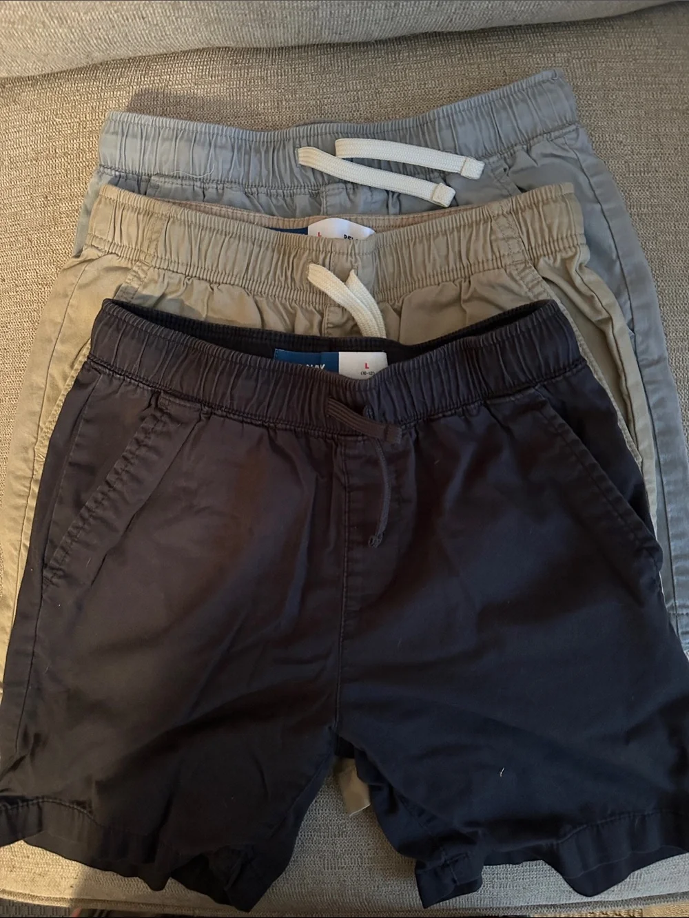 Old Navy Kids Elastic-Waist Casual Shorts - 4 pairs total